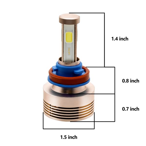 9006 HB4 26000 Lumen Selectable 3000K-6500K Color Temp Diamond Vision ST1 9006 Dual Color LED Headlight with Bluetooth app 80W 9006 HB4 26000 Lumen Selectable 3000K-6500K Color Temp Diamond Vision ST1 9006 Dual Color LED Headlight with Bluetooth app 80W