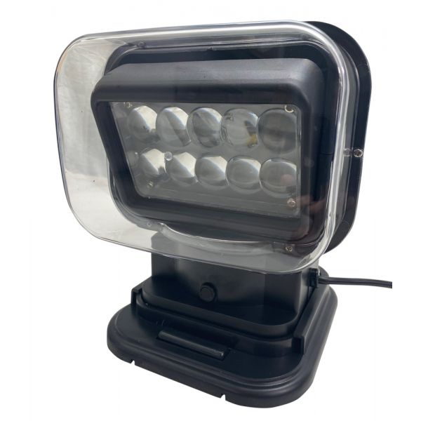 Race Sport Lighting Motorized 50W LED Light w/ Remote Swivel Functionality (Black) - #1005329